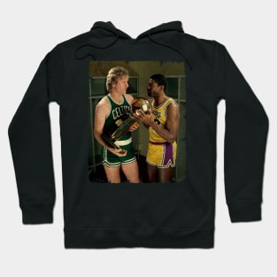 Larry Bird and Magic Johnson Hoodie